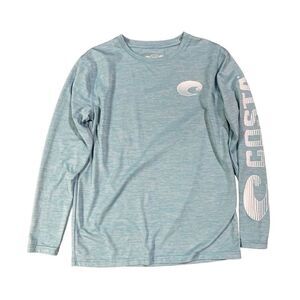 Costa Mens‎ TECHNICAL CATONIC CREW blue shirt size small